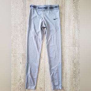 Nike Pro Dri-Fit Gray Leggings Womens XL
